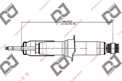 Амортизатор DJ PARTS DS1055GT